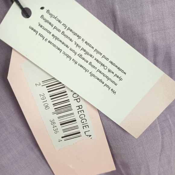 NWT Lorraine Holmes Cropped Top/Jacket in Lilac $319 Small 💜 - Picture 5 of 7